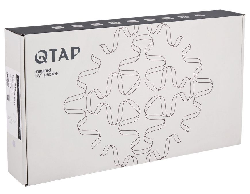 Смеситель для раковины Qtap Vlasta New высокий Chrome QTVLA269CRM45652 латунь - QTVLA269CRM45652