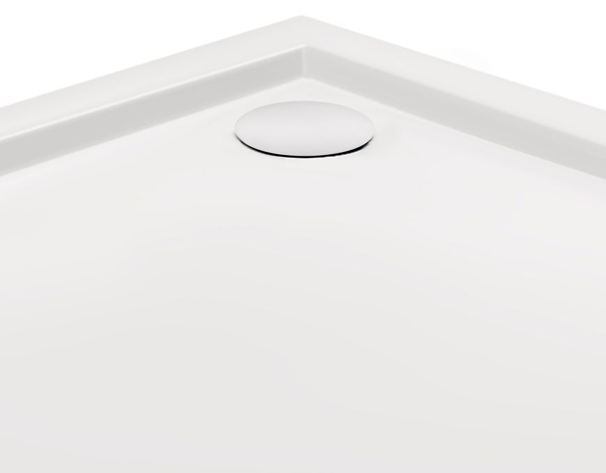 Душовий піддон QTAP Robin 301112 100x100x12 см + сифон ROBIN301112