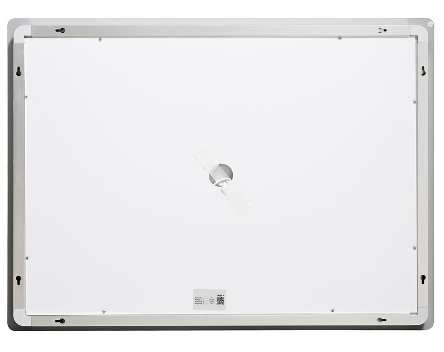 Зеркало Lidz Kubis KU2 1000х800 мм с LED-подсветкой Touch, с антизапотеванием, с диммером, рег. яркости LD78LF6141008048450