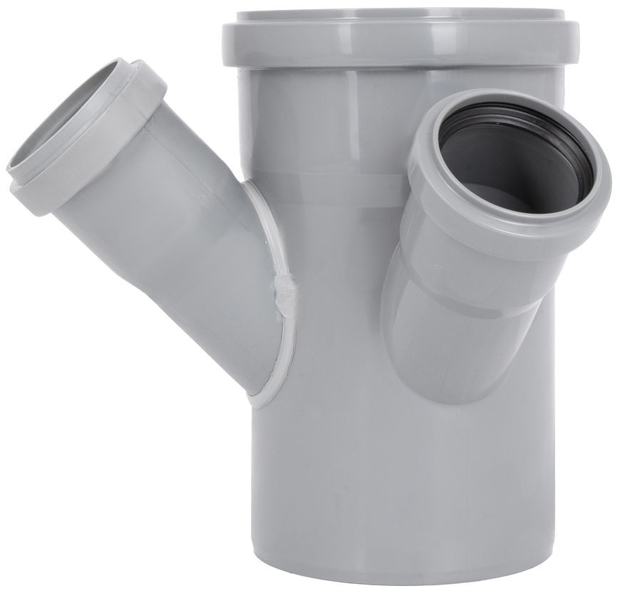 Крестовина двухплоскостная канализационная Ostendorf-OSMA HT-System PLUS d110/110/50/50&times;45&deg; SD00057320