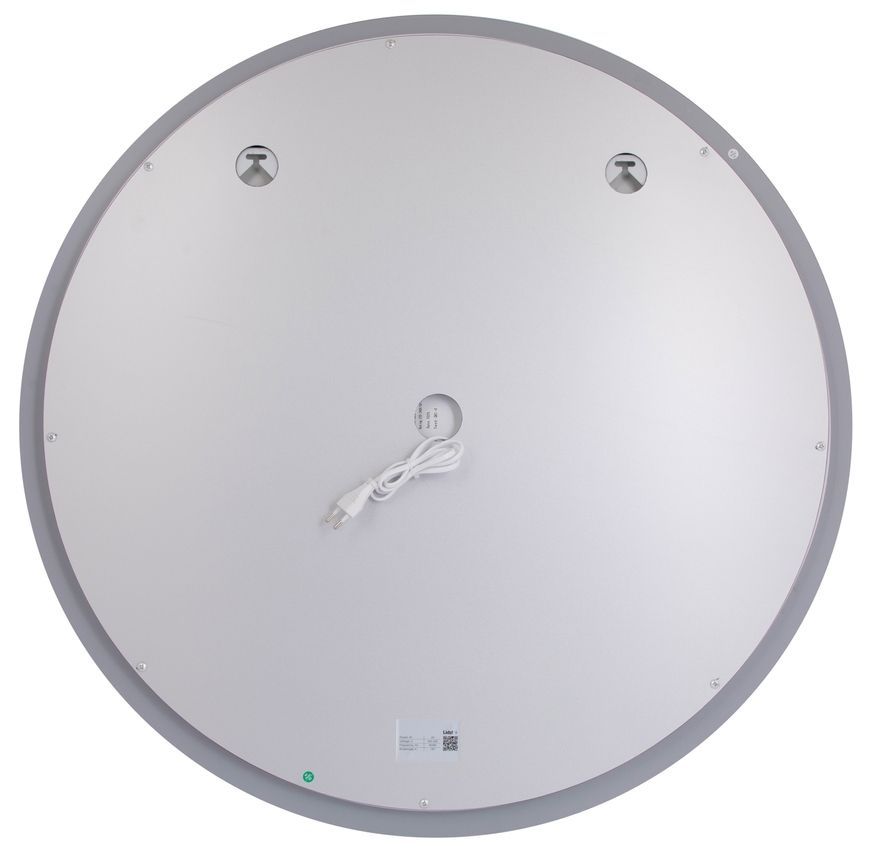 Дзеркало Lidz Astra AS1 R600 мм, кругле, з LED-підсвічуванням Touch, антизапотіванням, димером, рег. яскравості LDASR60049289