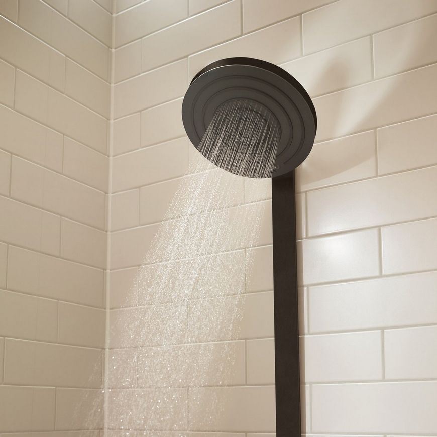Душова система HANSGROHE Pulsify S Showerpipe 260 2jet EcoSmart з термостатом Matt Black 24241670 чорна матова - 24241670
