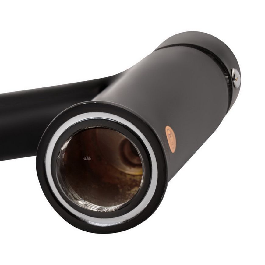 Змішувач для умивальника Qtap Grand BCR 001F Chrome/Black QTGRABCR001F - QTGRABCR001F