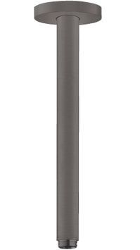 Стельовий тримач верхнього душу HANSGROHE S 30 см Brushed Black Chrome 27389340 чорний хром - 27389340