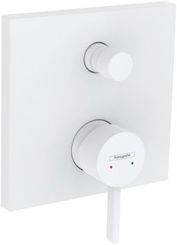 Змішувач для ванни та душу HANSGROHE Finoris прихованого монтажу Matt White 76415700 білий матовий - 76415700