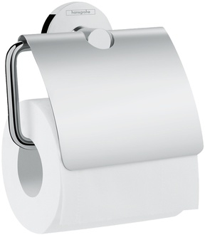 Тримач для туалетного паперу з кришкою HANSGROHE Logis Universal Chrome 41723000 хром