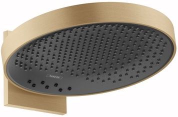 Верхний душ с держателем HANSGROHE Rainfinity 360 3jet Brushed Bronze 26234140 бронза - 26234140