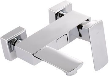 Смеситель для ванны QTAP Loděnice QTLOD3031102KC с коротким изливом - QTLOD3031102KC