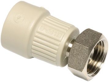 Муфта PPR WAVIN EKOPLASTIK з накидною гайкою 20х1" - SZM02032XX