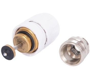 Кран термостатический с ручкой для коллектора Thermo Alliance Standart 1/2"Нх3/4"Н M30x1,5 SD012 - SD012