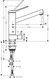 Змішувач кухонний HANSGROHE Zesis M33 200 1jet з запірним клапаном 74808000 хром - 74808000 - 2