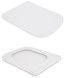 Унитаз подвесной Qtap Crow Ultra Quiet безободковый с сиденьем Slim Duroplast, Soft-close, Quick relase QT05335172W - QT05335172W - 8