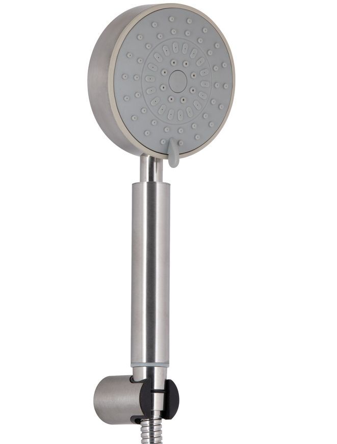 Смеситель для ванны Lidz Luna 005 с поворотным изливом и душевым гарнитуром Nickel LDLUN005NKS46093 - LDLUN005NKS46093