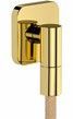 Шланговое подсоединение HANSGROHE FixFit Fine Q с обратным клапаном Polished Gold Optic 28884990 золото