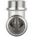 Уголок латунный Thermo Alliance Forte 3/4"НРх3/4"НР никелированный SF37320
