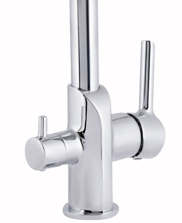 Смеситель для кухни Qtap Grand с подключением для питьевой воды Chrome QTGRA362CRM45667 - QTGRA362CRM45667