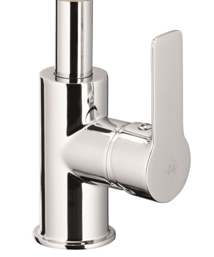 Смеситель для мойки KFA ARMATURA RUMBA 6553-915-51 хром/бежевый - 6553-915-51