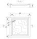 Душовий піддон LIDZ Mazur ST90x90x16 LMAST909016