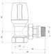 Вентиль радиаторный ручной Icma 1/2"х1/2" с антипротечкой угловой №802+940 82802AD06940 - 82802AD06940 - 2