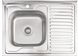 Кухонна мийка LIDZ 6080-L Decor 0,6 мм (160) - LIDZ6080DEC06 - 1