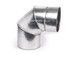 Колено термо (сэндвич) дымоходное ВЕНТ УСТРИЙ из нержавеющей стали &Oslash;350/420, 90&deg;, 0,8 мм - VU-К-U-D350-90-0,8 - 1