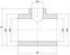 Трійник PPR ALFA PLAST 40х20х40 APRETE4020X - APRETE4020X - 2