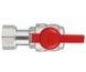 Кран шаровой угловой с накидной гайкой Thermo Alliance Standart 1/2" ВН латунь PN40 TAS224W15