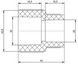 Муфта PPR BLUE OCEAN 32х25 редукційна BORCXX3225XXX - BORCXX3225XXX - 2