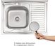 Кухонна мийка LIDZ 6080-L Decor 0,6 мм (160) - LIDZ6080DEC06 - 5