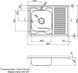 Кухонна мийка LIDZ 6080-L Decor 0,6 мм (160) - LIDZ6080DEC06 - 7