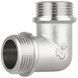 Уголок латунный Thermo Alliance Forte 3/4"НРх3/4"НР никелированный SF37320