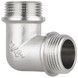 Уголок латунный Thermo Alliance Forte 3/4"НРх3/4"НР никелированный SF37320
