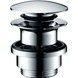 Донный клапан HANSGROHE push-open универсальный Chrome 50100000 хром - 50100000 - 1