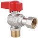 Кран шаровой угловой с накидной гайкой Thermo Alliance Standart 1/2" ВН латунь PN40 TAS224W15