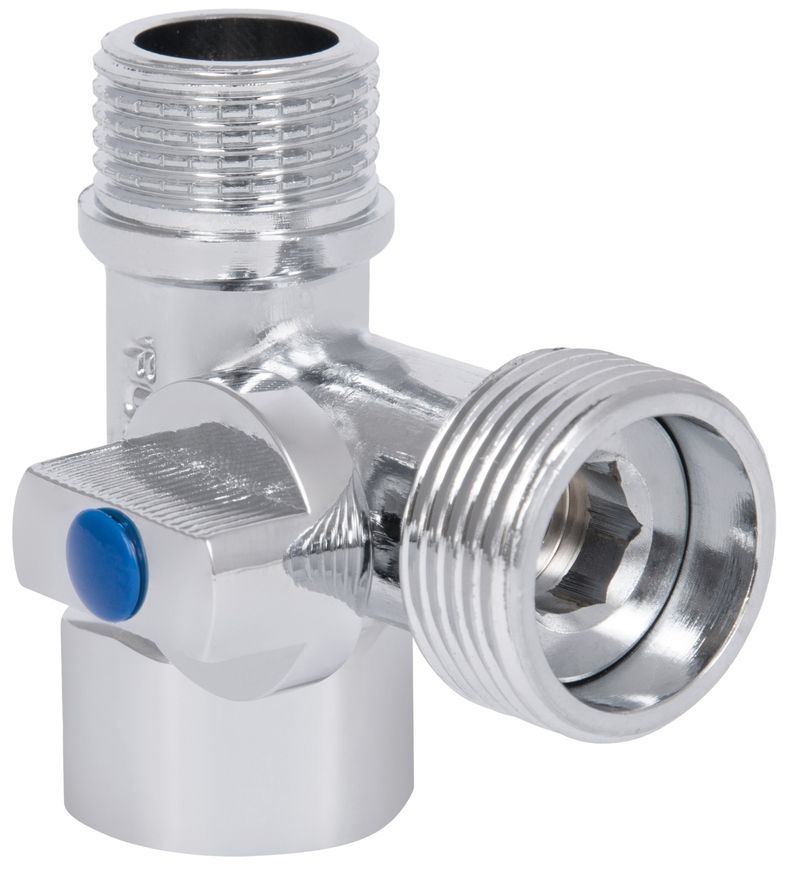 Кран приладовий кульовий Thermo Alliance Forte 1/2"х3/4"х1/2" латунь SF186W152015