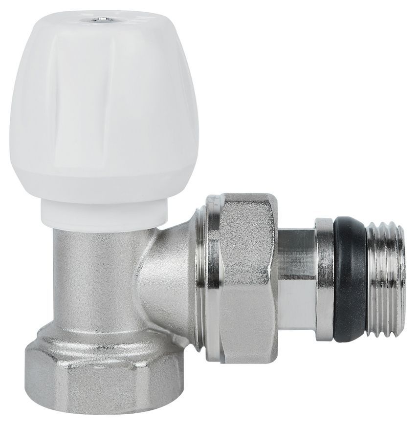 Вентиль радиаторный ручной Icma 1/2"х1/2" с антипротечкой угловой №802+940 82802AD06940 - 82802AD06940