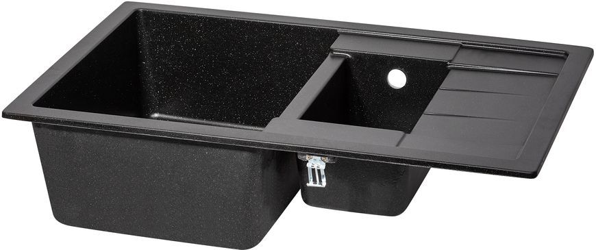 Кухонная мойка с дополнительной чашей LIDZ 780x495/200 BLM-14 (LIDZBLM14780495200) - LIDZBLM14780495200