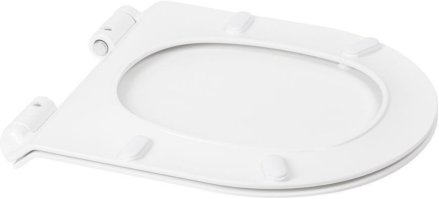 Унітаз підвісний QTAP Virgo безобідковий з сидінням Soft-close QT1833051ERW - QT1833051ERW