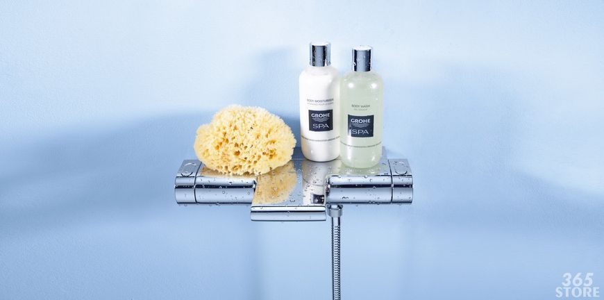 Смеситель для ванны термостатический GROHE Grohtherm 2000 с полочкой 34464001 - 34464001