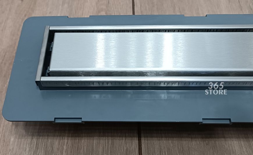 Линейный душевой трап BESCO Virgo Basic 90 сплошная решетка/под плитку OL-90-VB - OL-90-VB