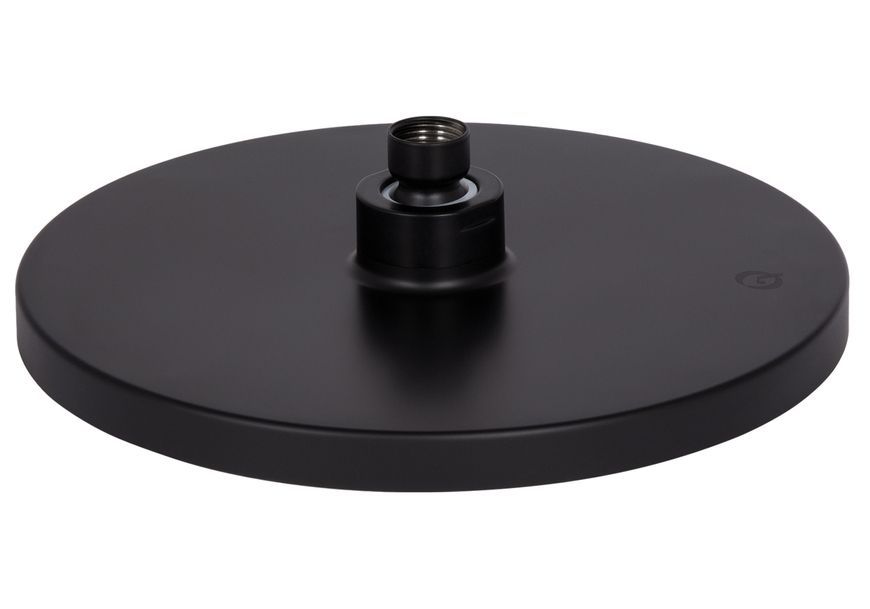 Лейка для верхнего душа Qtap Hlavova 230 мм круглая Matt Black QTHLA107BLM45788 - QTHLA107BLM45788