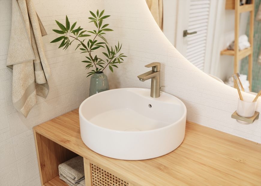 Стакан для зубних щіток HANSGROHE AddStoris Brushed Bronze 41749140 бронза