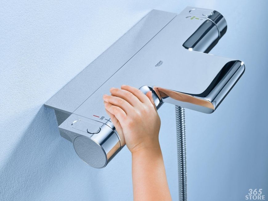 Смеситель для ванны термостатический GROHE Grohtherm 2000 с полочкой 34464001 - 34464001