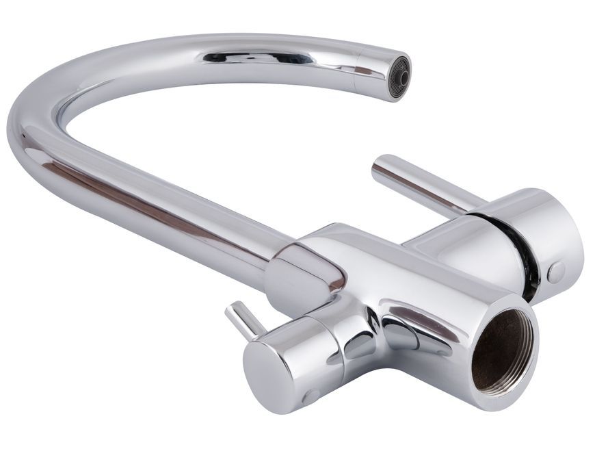 Смеситель для кухни Qtap Grand с подключением для питьевой воды Chrome QTGRA362CRM45667 - QTGRA362CRM45667