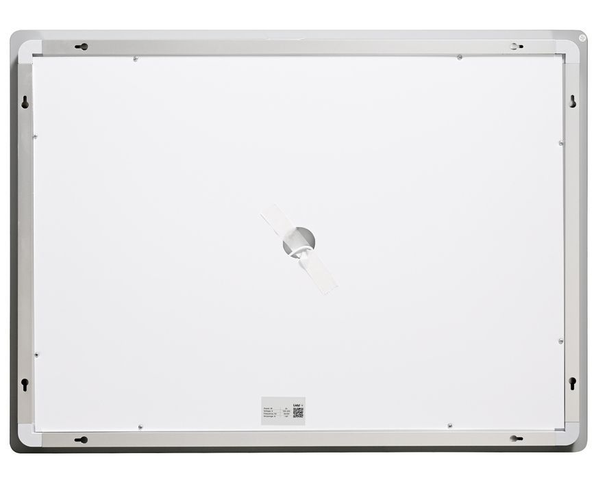 Дзеркало Lidz Kubis KU2 900х700 мм з LED-підсвічуванням Touch, з антизапотіванням, з димером, рег. яскравості LD78LF904907048452