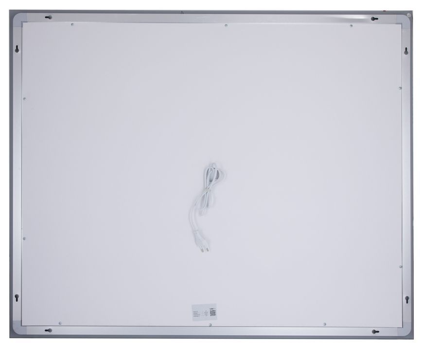 Дзеркало Lidz Kubis KU1 1000х800 мм з LED-підсвічуванням Touch, з антизапотіванням, з димером, рег. яскравості LD78LF61410080