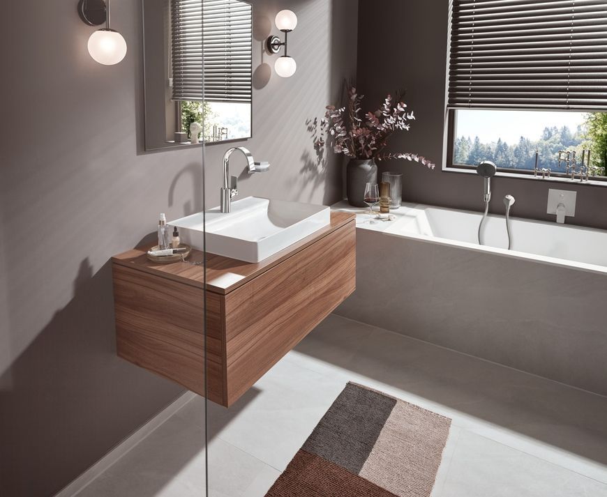 Змішувач для раковини HANSGROHE Vivenis 210 поворотний хром 75032000 - 75032000