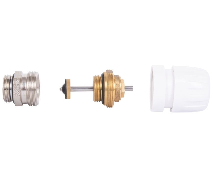 Кран термостатичний з ручкою для колектора Thermo Alliance Standart 1/2"Зх3/4"З M30x1,5 SD012 - SD012