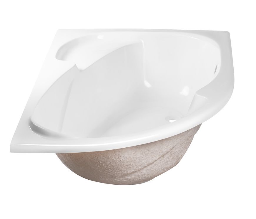 Ванна акрилова LIDZ MAJĄTEK 150L асиметрична права 150x100 + ніжки N&Oacute;ŻKI A 150 - LMAJATEK150RLNA150