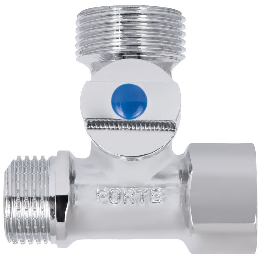 Кран приладовий кульовий Thermo Alliance Forte 1/2"х3/4"х1/2" латунь SF186W152015